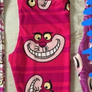 NWOT LuLaRoe Disney Cheshire Cat Kids Leggings
